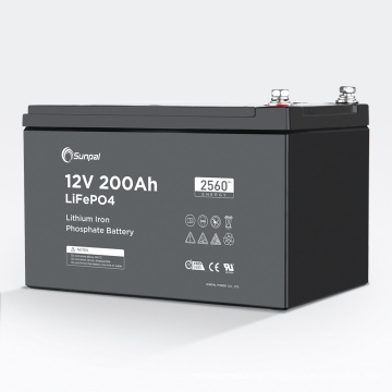 Heißverkauf 12 V 12 Volt 200 AH 200 Amp Lithium-Batterie Hour Lithium-Ion-Batterie für Mobilität SCO